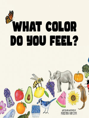 cover image of What Color Do You Feel?